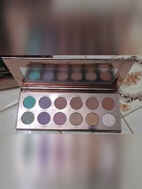 Neutral & Pink Eyeshadow Palette - Multi Finish Shades-Girlactik